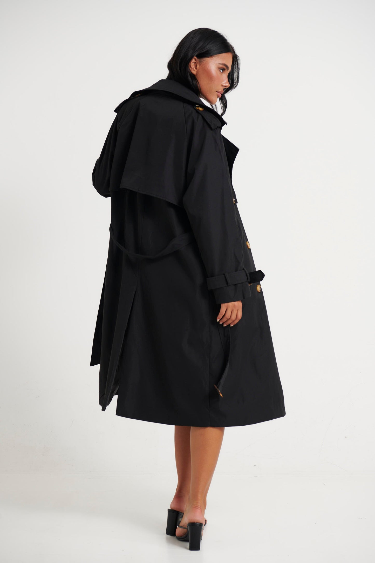 Lia Trench Black