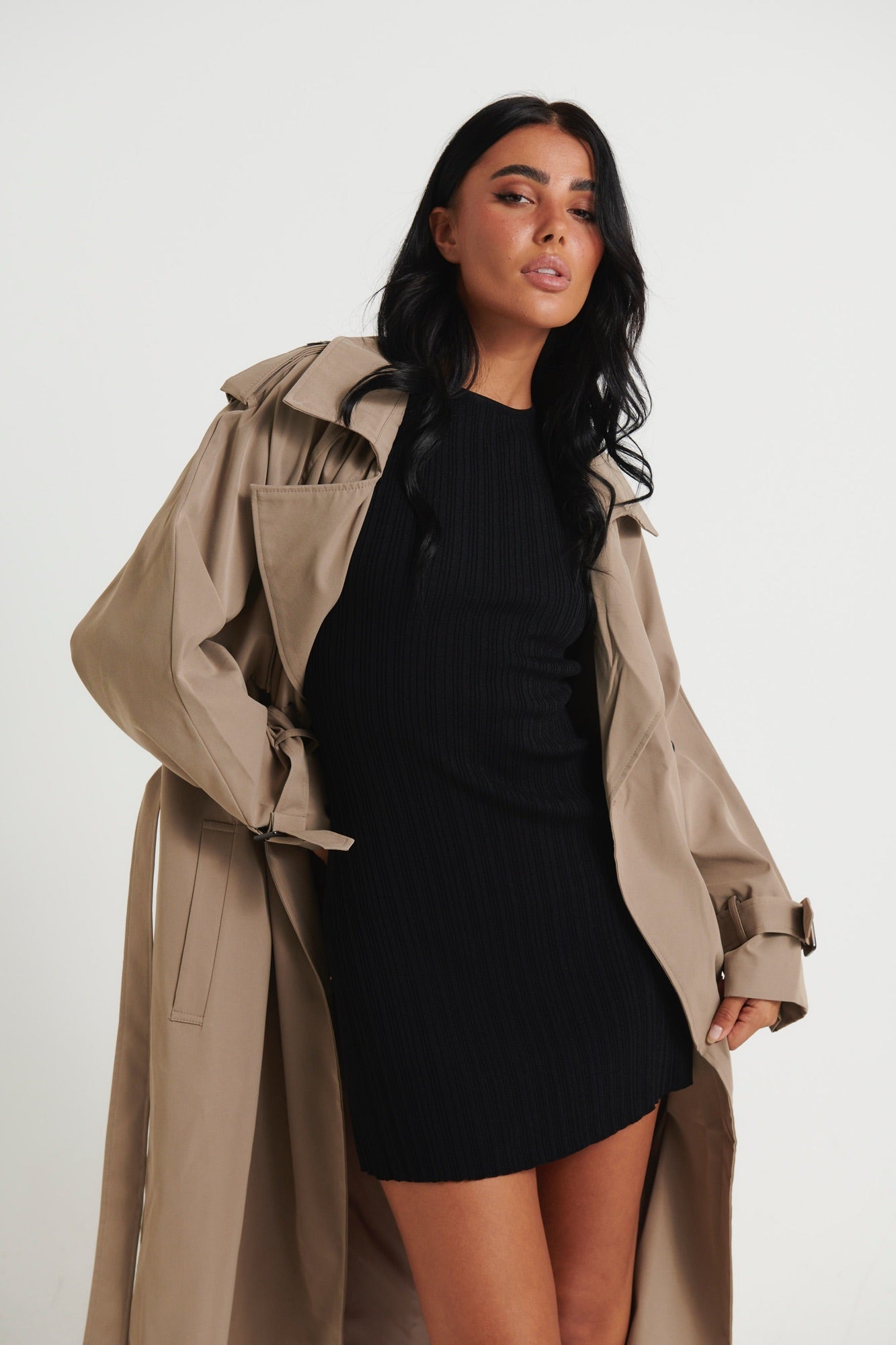 Lia Trench Mocha