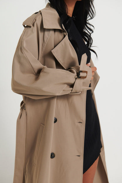 Lia Trench Mocha