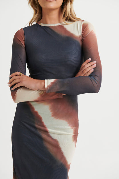 Amaya Midi Dress Mars